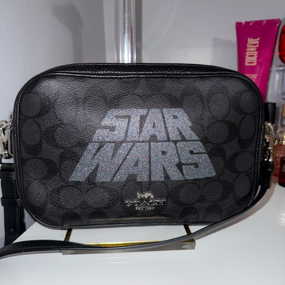 Coach Black Star Wars Limited Edition Crossbody Bag